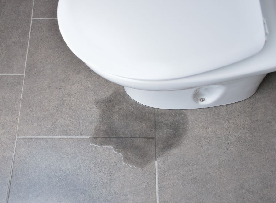 Toilet Overflow by Trademark Restoration Services